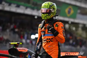 Lando Norris takes pole position for the São Paulo Sprint with Kimi Antonelli in second place