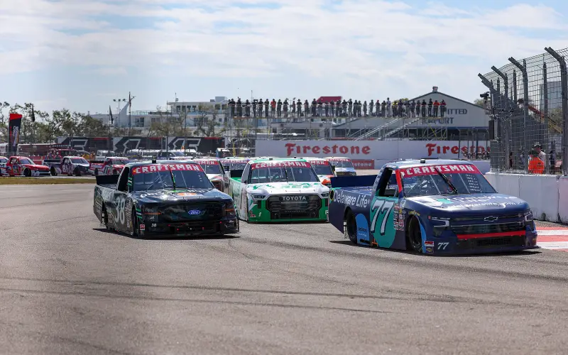 Layne Riggs wins the first Trucks street race in St. Pete