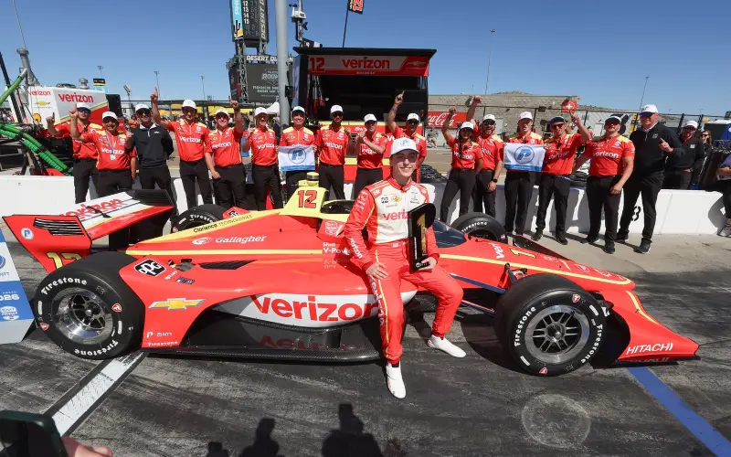 Malukas' first pole position in IndyCar qualifying in Phoenix