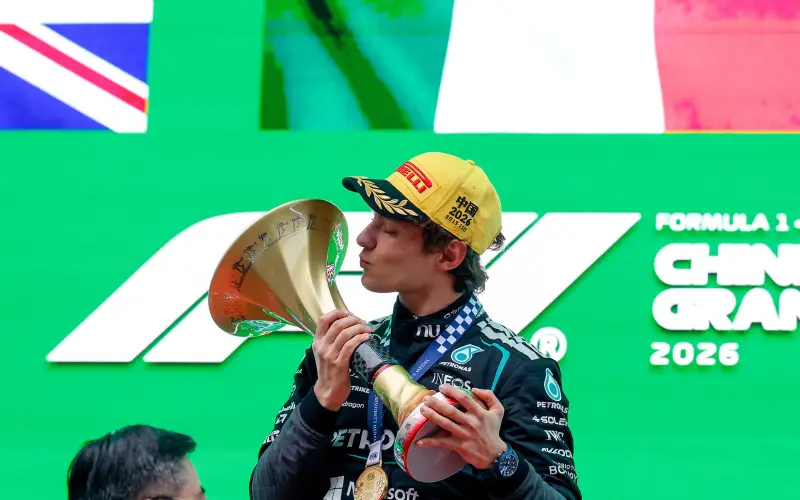 Antonelli won his first Formula 1 race in China