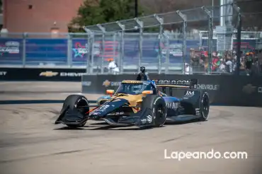 Kirkwood won the 2026 Arlington Grand Prix and leads the IndyCar standings