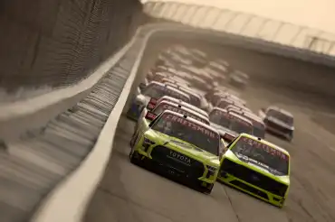 Corey Heim won at Rockingham and is going for $500,000 at Bristol
