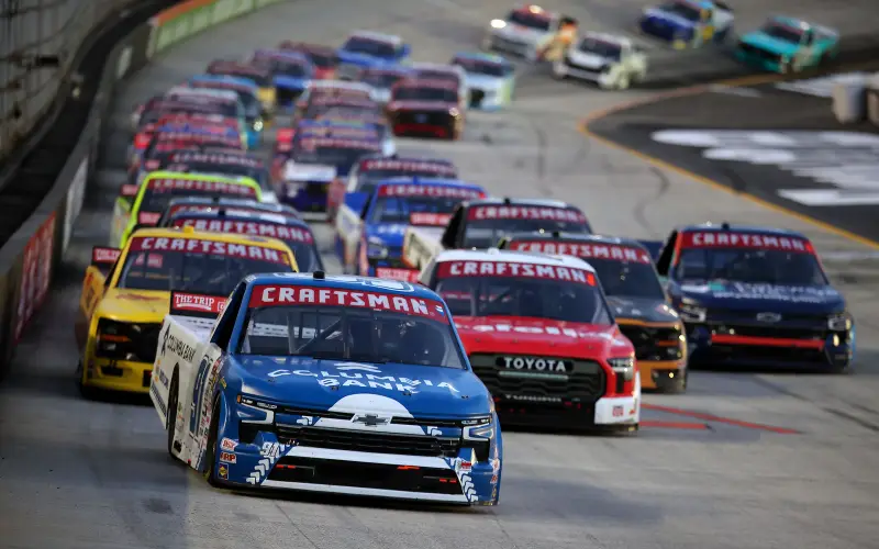 Bell Returns to Victory Lane in the Truck Series Nine Years Later at Bristol