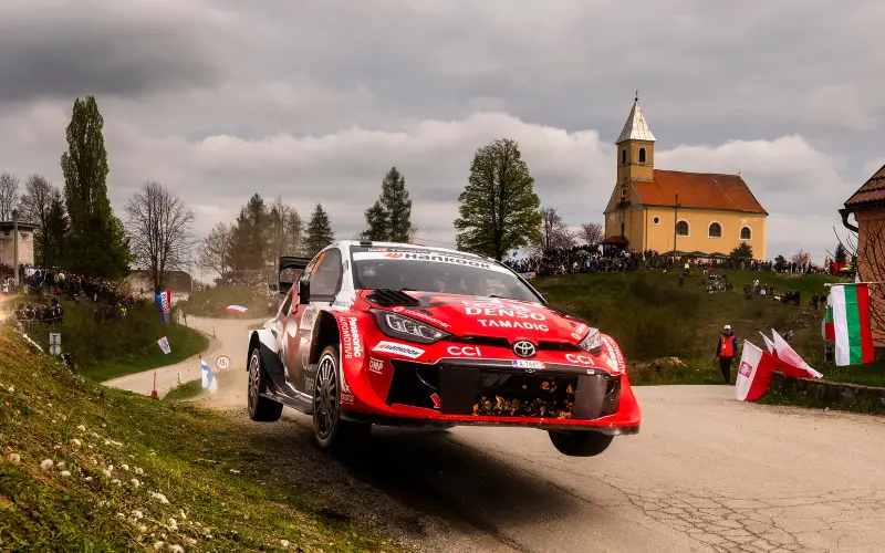 Katsuta wins in Croatia and becomes the first Japanese driver to lead the WRC