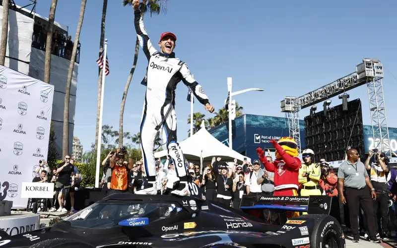 Palou wins at Long Beach and overtakes Kirkwood in the IndyCar championship