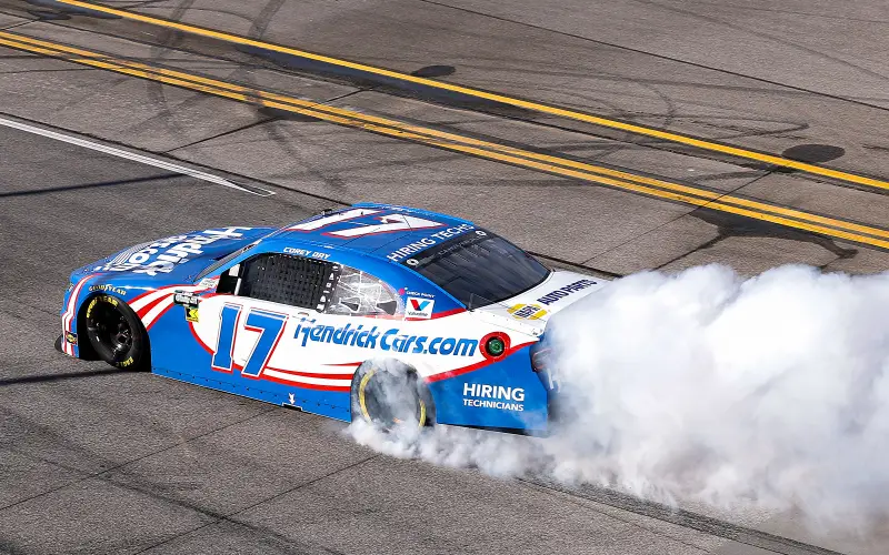 Corey Day Wins His First O'Reilly Race at Talladega