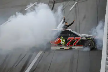 Carson Hocevar Wins at Talladega for the First Time in the Cup Series