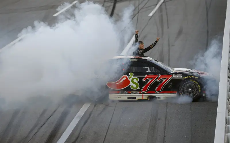 Carson Hocevar Wins at Talladega for the First Time in the Cup Series