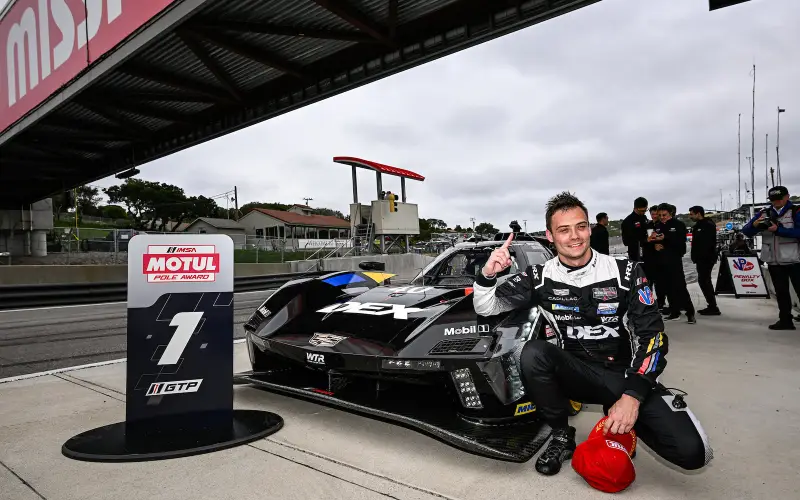 Hawksworth ties IMSA pole record at Laguna Seca