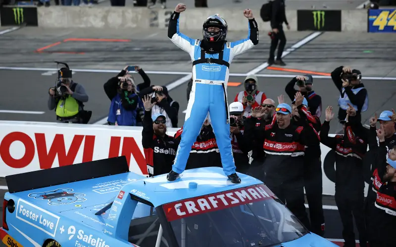 Honeycutt Wins His First Truck Series Race Amid Chaos at Watkins Glen