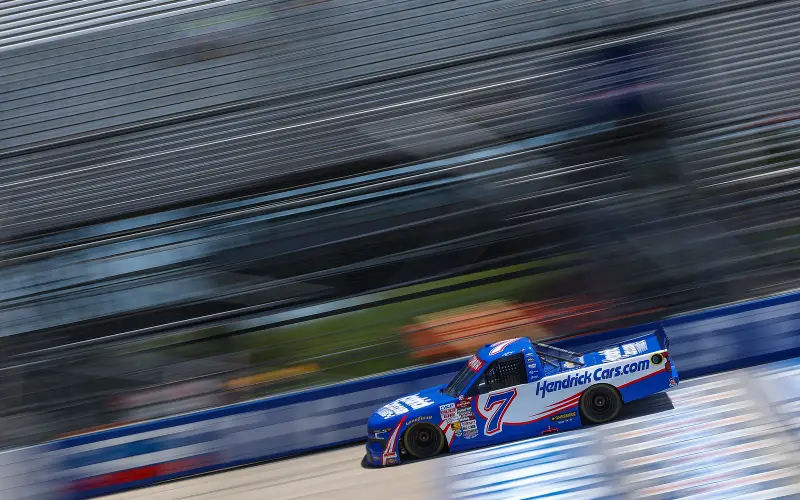 Kyle Busch wins at Dover after leading for 147 laps in the Truck Series