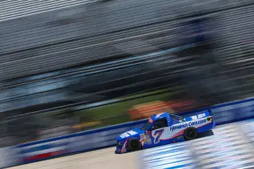 Kyle Busch wins at Dover after leading for 147 laps in the Truck Series
