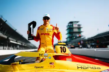 Palou will start from pole position in the 2026 Indy 500