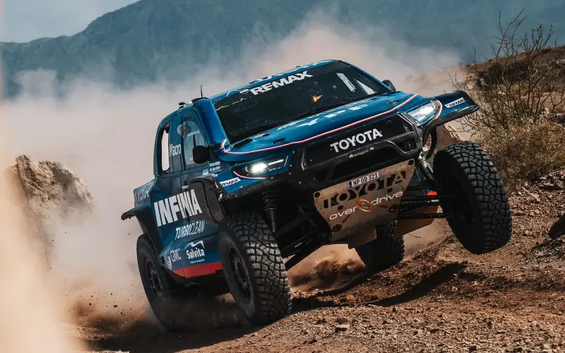 Eryk Goczal wins the first stage of the Desafío Ruta 40