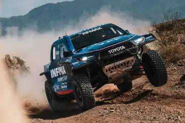 Eryk Goczal wins the first stage of the Desafío Ruta 40