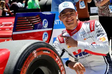Palou secured his third consecutive IndyCar pole position in Detroit