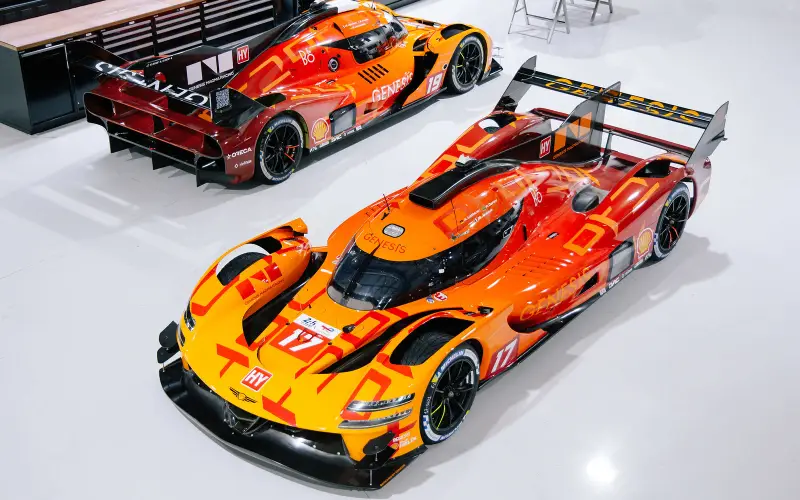 Genesis will use Magma Orange for its debut at Le Mans in 2026