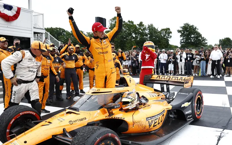 Christian Lundgaard Wins at Road America with a Great Comeback
