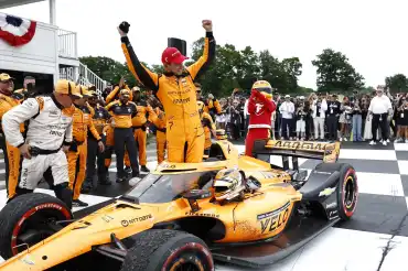 Christian Lundgaard Wins at Road America with a Great Comeback
