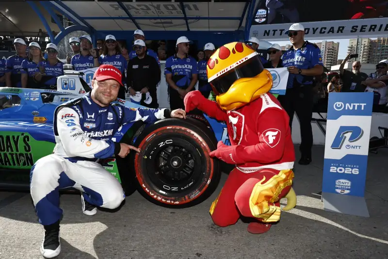 Felix Rosenqvist will leave Meyer Shank Racing at the end of the 2026 IndyCar season