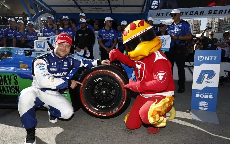 Felix Rosenqvist will leave Meyer Shank Racing at the end of the 2026 IndyCar season