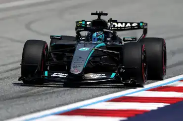 George Russell takes pole position in Austria, with Mercedes leading in all four sessions of the weekend