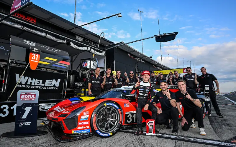 Jack Aitken Takes Pole at Watkins Glen with a Lap Record