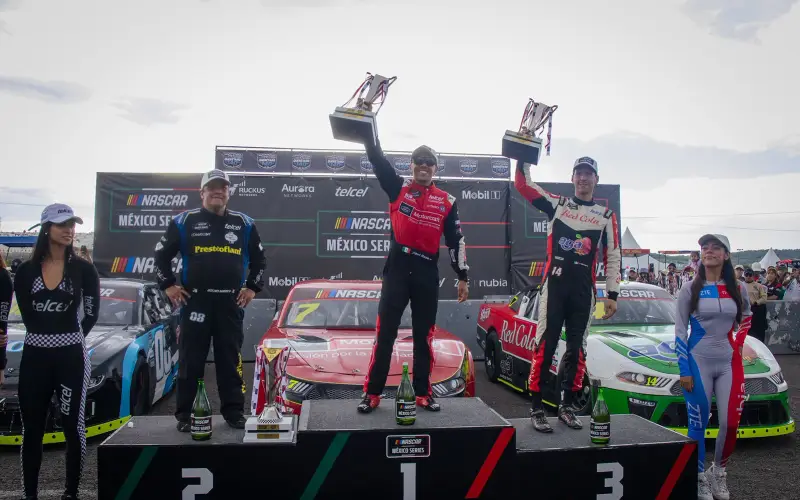 Xavi Razo Wins the Querétaro 140 and Claims His 11th Victory in NASCAR Mexico