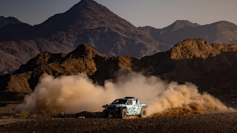 Toyota will bring a hydrogen-fuel-cell Hilux to the 2027 Dakar Rally