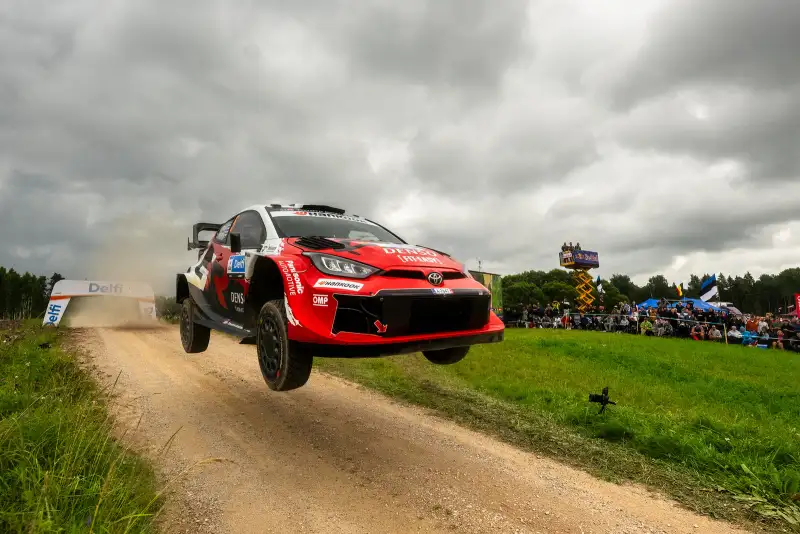 Sami Pajari wins his first WRC event in Estonia and moves up to third place in the 2026 championship