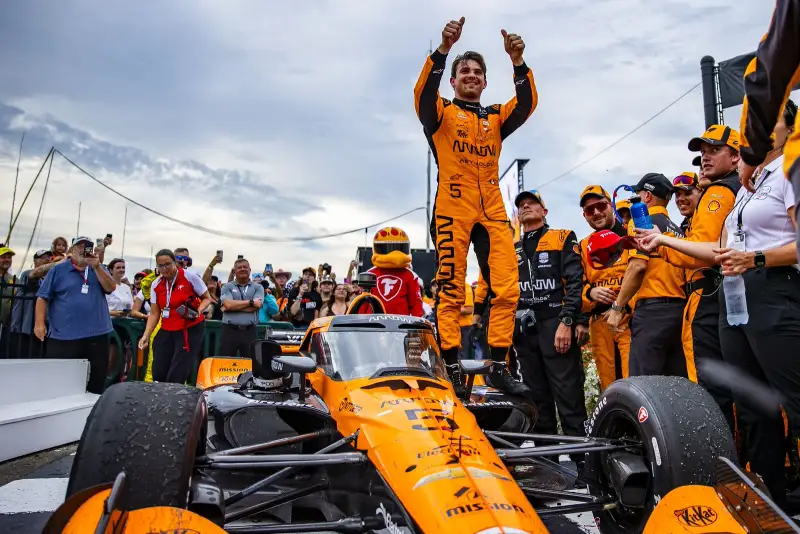 Pato O’Ward Wins Both IndyCar Races in Milwaukee